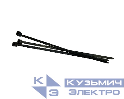 Стяжка нейлоновая 100*2,5 / 100 шт / светостойкая (черная), NETKO Optima "SZ"