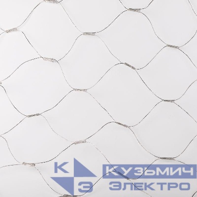 Гирлянда светодиодная "Сеть" 1х1.5м 96LED мультиколор 12Вт 220-240В IP20 с контроллером 8 режимов провод ПВХ прозр. Neon-Night 215-119-6