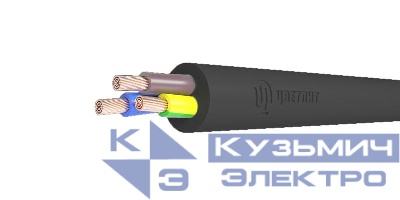 Кабель КГ-ХЛ 3х4 (N PE) 220/380-3 (м) Цветлит 00-00142688