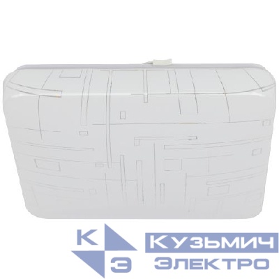 Светильник светодиодный Классик SPB-6-24 Nancy S квадратный потолочный без ДУ ЭРА Б0051093