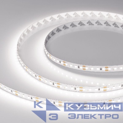 Лента светодиоднаяRT-A120-10mm 48V White 6000К 9.6Вт/м IP20 2835 открыт. (уп.30м) Arlight 038805