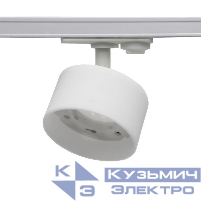Светильник трековый PTR 30 под лампу GX53 WH 230В IP20 бел. JazzWay 5049161