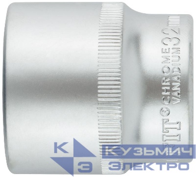 Головка шестигранная CrV 1/2дюйм 32мм FIT 62062