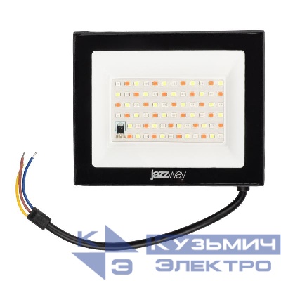 Прожектор светодиодный PFL RGB-RC 30Вт BL ДО/СДО IP65 (управление с пульта группой прожекторов R15м) JazzWay 5064188