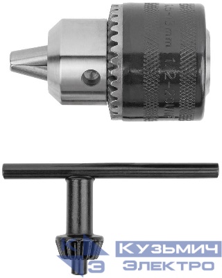 Патрон для дрели ключевой 1/2дюйм-13мм (с ключом Т-обр.) FIT 37843