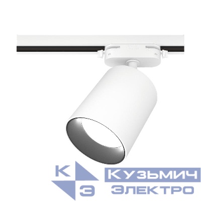 Светильник трековый светодиодный ARTLINE поворотный 80х80х100мм 12Вт 960Лм 4000К 230В алюм. 4.2кв.м бел. Ritter 59721 0