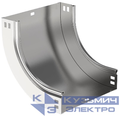 Угол для лотка плавный 90град. 100х80 В10 ESCA IEK CPV51-0-90-080-100