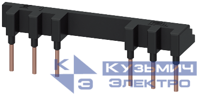 Модуль электрического соединения для контакторной сборки S00 (без пространства между контакторами) Siemens 3RA29133DA1