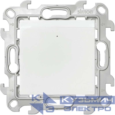 Выключатель карточный 1п 2мод. СП Simon 24 2А IP20 механизм бел. Simon 2410526-030