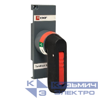 Рукоятка управления для прямой установки на рубильники TwinBlock 160-250А PROxima EKF tb-160-250-fh