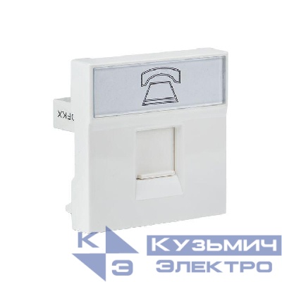 Розетка телефонная 2мод. RJ11 EKF E2MT01-134-10