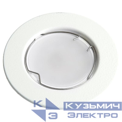 Светильник DL10 50Вт G5.3 MR16 потолочн. встраив. бел. матов. FERON 48463