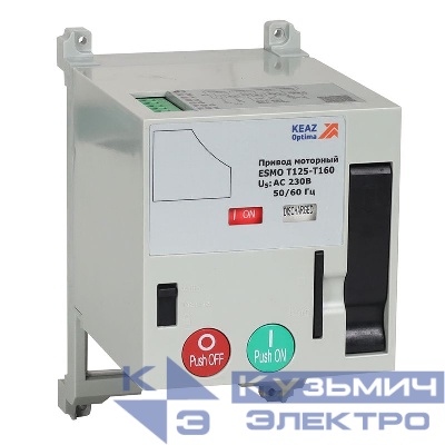 Привод моторный ESMO 230VAC T125-T160 КЭАЗ 357167