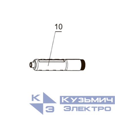 Запчасть №10 для PAG311BWT. Направляющая втулка