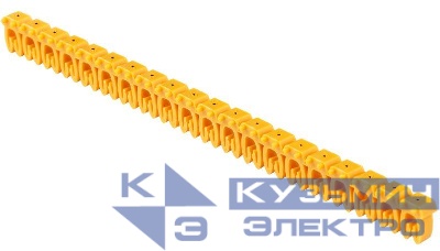 Маркер открытого типа KE 0.75-1.5кв.мм символ "." (уп.200шт) IEK UMK-KE1-14