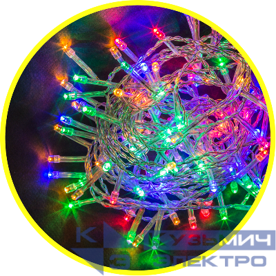 Гирлянда светодиодная 61 799 NGF-S01-50RGBY-5-3m-3AA-TR-IP20 Navigator 61799