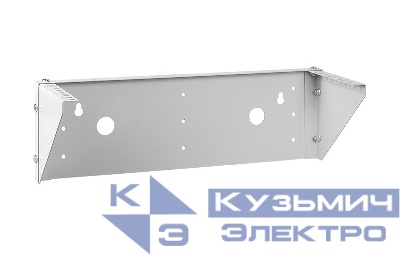 Кронштейн настенный вертикал. NC-3U-V 19дюйм 3U сер. Cabeus 12024c