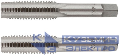 Метчик метрический легированная сталь набор 2шт м14х2.0мм (уп.2шт) FIT 70852