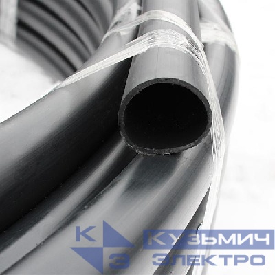 Труба гладкая ПНД техническая d63мм черн. (уп.100м) Урал Пак ГТ-1021063-100