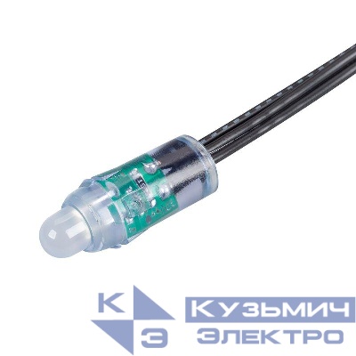 Модуль герметичный ARL-UVR-D12 12В Yellow (0.3Вт IP67 90 deg) пластик (уп.500шт) Arlight 043432