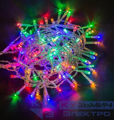 Гирлянда светодиодная "Нить" 93 640 NGF-D020-01 11.5м 100LED RGBY IP20 TR Navigator 93640