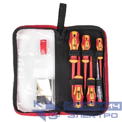 Набор диэлектрических отверток НИО-06 Master EKF ndo-06