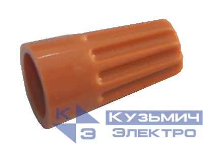 Соединительный изолирующий зажим P73, D-5мм, оранжевый, 50шт, NETKO Optima