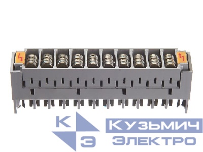 Магазин защиты с 3-х  полюсными разрядниками, серый, NETKO Optima