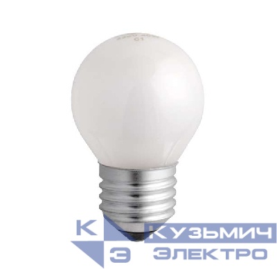 Лампа накаливания P45 240V 60W E27 frosted JazzWay 3320324