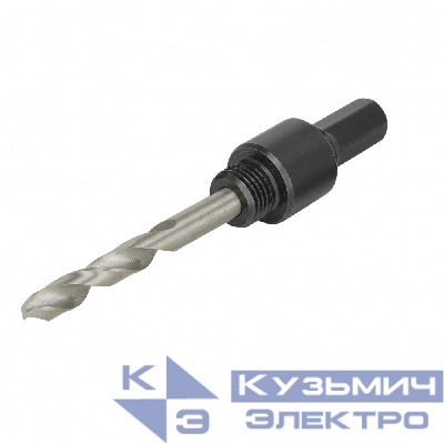 Diamond Industrial Адаптер для коронок биметаллических 14-30 мм хвостовик HEX 9,5 мм Diamond Industrial