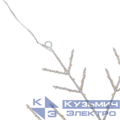 Фигура светодиодная подвесная "Снежинка" на метал. каркасе тепл. бел. Neon-Night 501-056