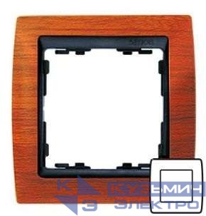 Рамка 1-м Simon82 вишня/графит Simon 82815-61