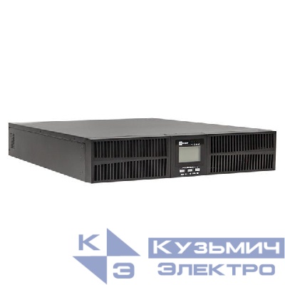 Источник бесперебойного питания двойн. преобразования E-Power SW900G4 10000В.А 3/1 для монтажа в стойку 380/230В с АКБ 16х12В 9А.ч EKF SW901G4-RT-B-31