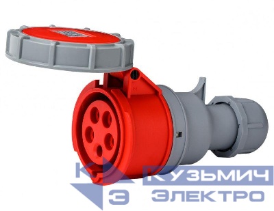 Розетка переносная 3Р+РЕ+N 16А 380В IP67 РП-103 DEKraft 26144DEK