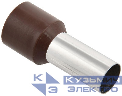 Наконечник НШВИ 25-16 корич./зелен. (уп.100шт) IEK UGN10-025-11-16