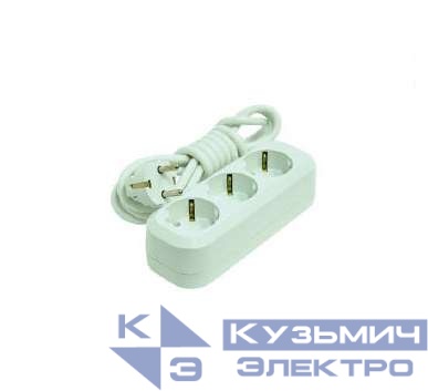 Удлинитель 3х2м с заземл. 16А IP20 Makel MGP132