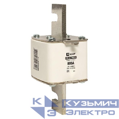 Вставка плавкая ППН-41 1250/800А габарит 4 PROxima EKF fus-41/1250/800