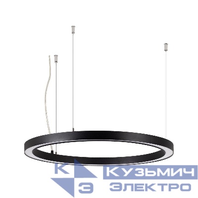 Светильник светодиодный SP-CIRCLE-HANG-O3535-D600-35W Warm3000 (RAL9005 120 deg 230В) IP40 LED алюм. Arlight 049362