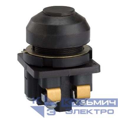 Выключатель кнопочный КЕ 081 У2 исп.2 черн. КЭАЗ 222863