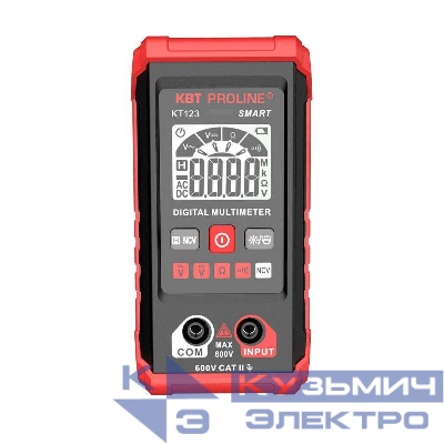 Мультиметр цифровой SMART KT 123 PROLINE КВТ 88550