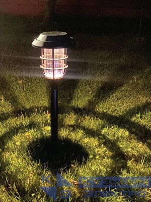 Светильник светодиодный SMD тепл. бел. уличный на солнечн. батарее аккумулятор AA NI-MH 200мА.ч КОСМОС KOC_SOL209