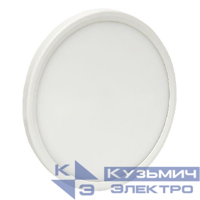 Светильник светодиодный ДВО 1010 20Вт 6500К IP20 встраив. Basic EKF DLL-1010-20-6500