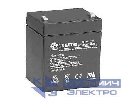 Аккумулятор 12В 5А.ч BP 5-12 B.B. Battery