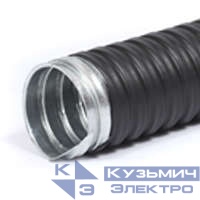 Металлорукав Р3-ЦП-50 d50мм без протяжки черн. (уп.20м) Урал Пак МР-0001050-020