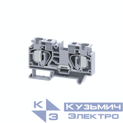 Клемма проходная пружинная OptiClip CSC-16-I-76A-(1.5-16) сер. КЭАЗ 289719