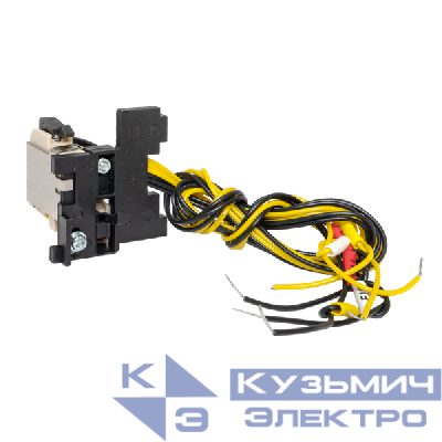 Контакт дополнительный + аварийный ВА-99М 400 с проводами EKF mccb99m-400-alax-w