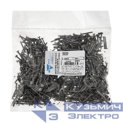 Гвоздь толевый 2х20 (уп.0.5кг) Tech-Krep/Zitar 124611