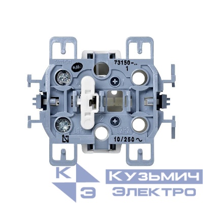 Кнопка клавишная для мех. 10А 250В Simon73 Loft 73150-39