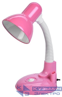 Светильник настольный 1005 с кармашком Е27 роз. IEK LNNL5-1005-2-VV-40-K14