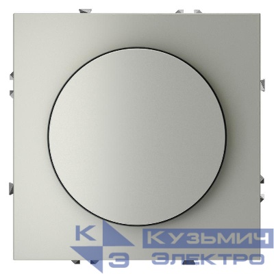 Светорегулятор поворотно-нажимной СП S70 600Вт механизм сталь Voltum VLS070305